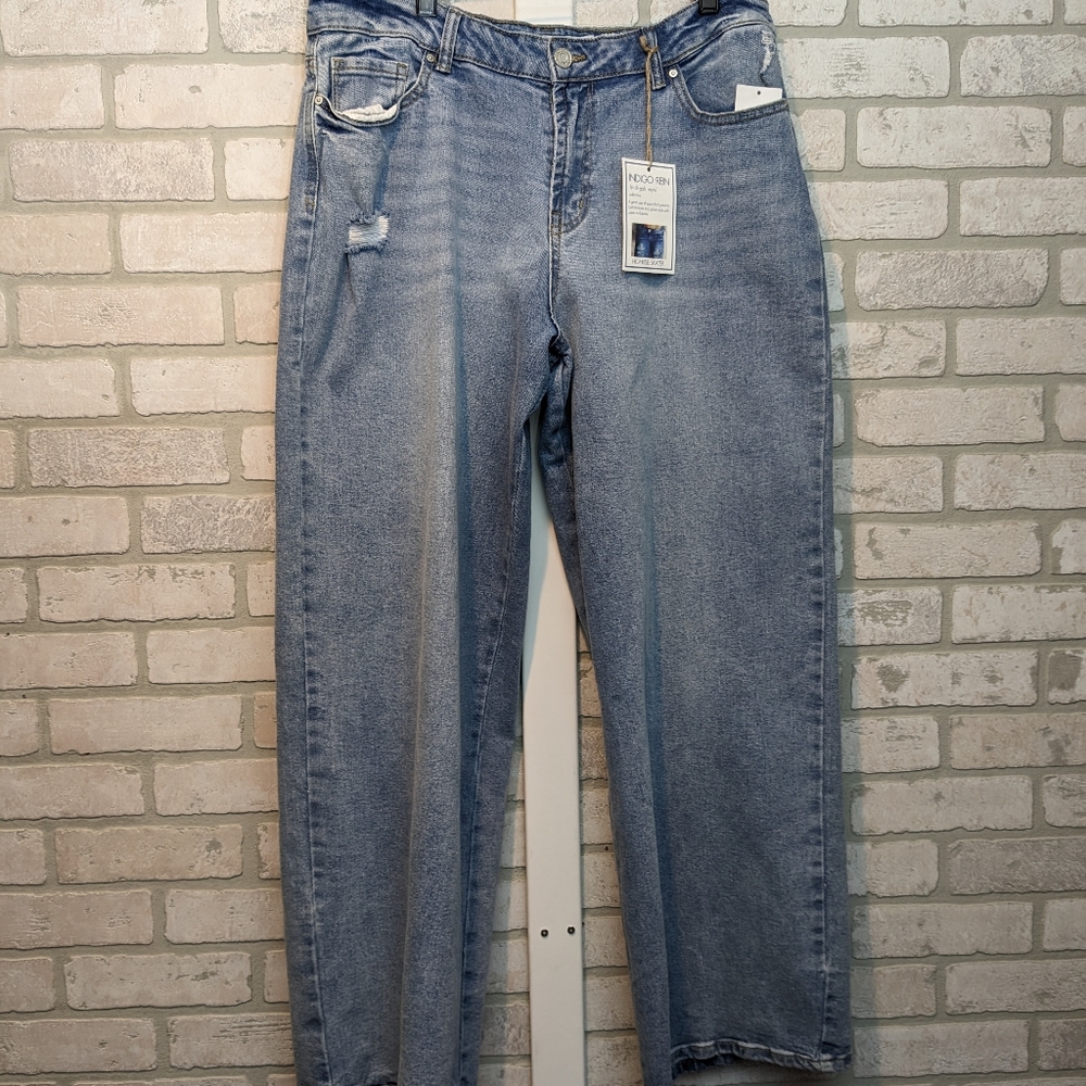 Indigo Reign, Hi rise skater jeans, NEW, sz 17, ( 32/32)